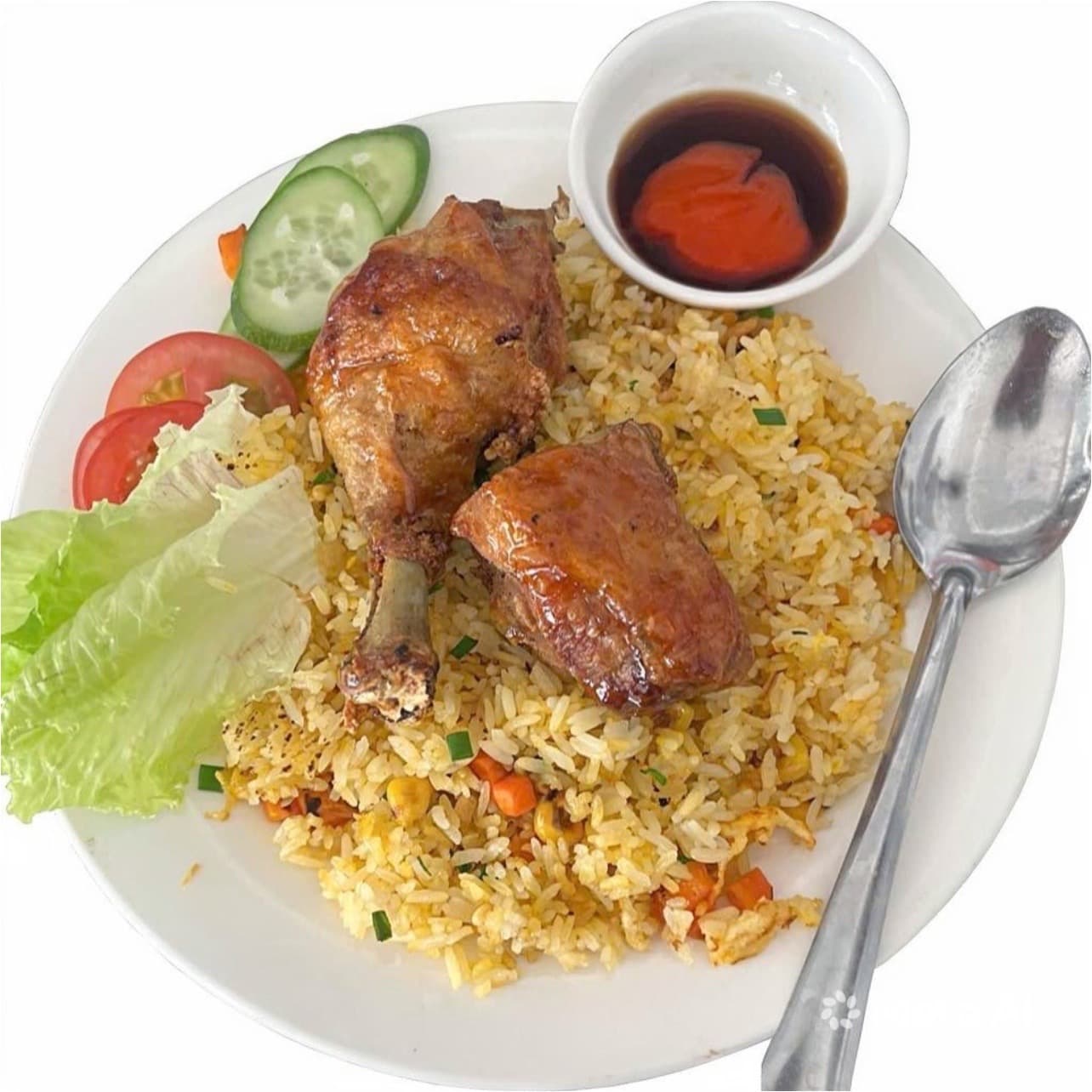 Cơm Gà Chiên Mắm